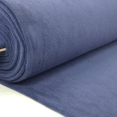 Navy fleece fabric