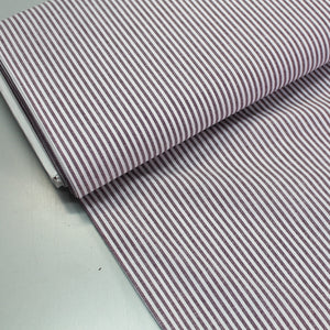  Linen Cotton Fabric Stripe Fabric by The Yards 110cm