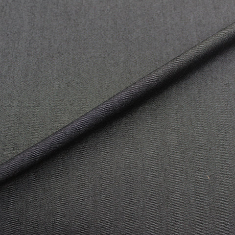 Black Cotton Twill Fabric