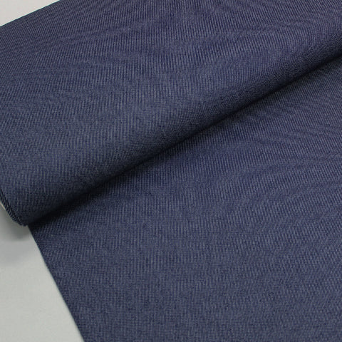 Solid Washed Medium Denim Fabric By The Yard