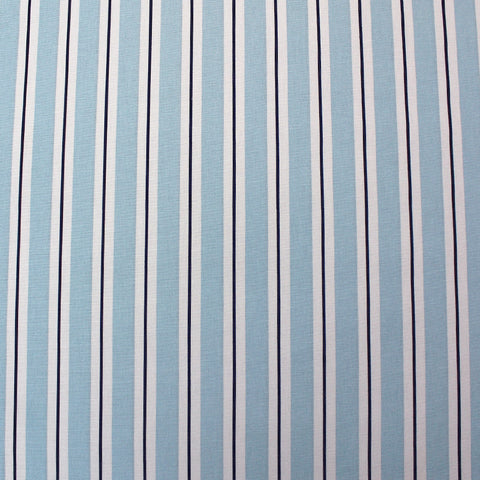 Powder Blue Pin Stripe Pattern Fabric