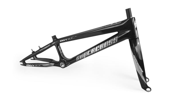 supercross bmx envy blk 2 frame and fork, bmx racing