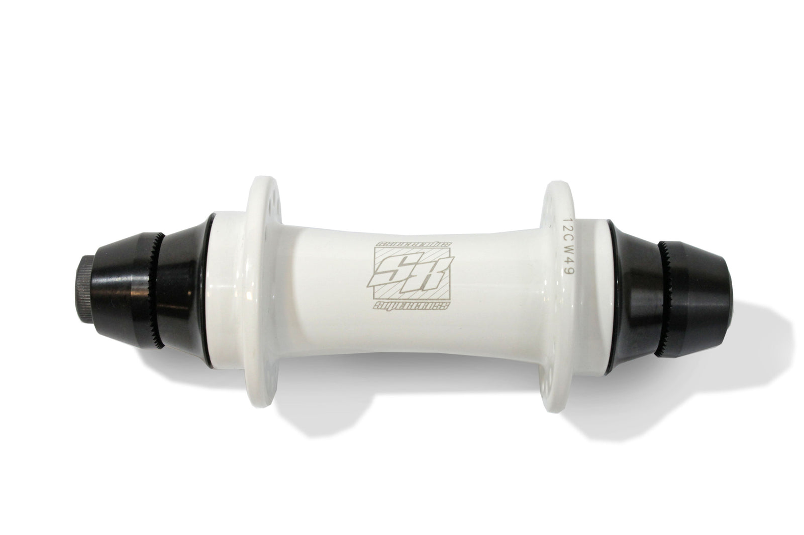 white bmx hubs