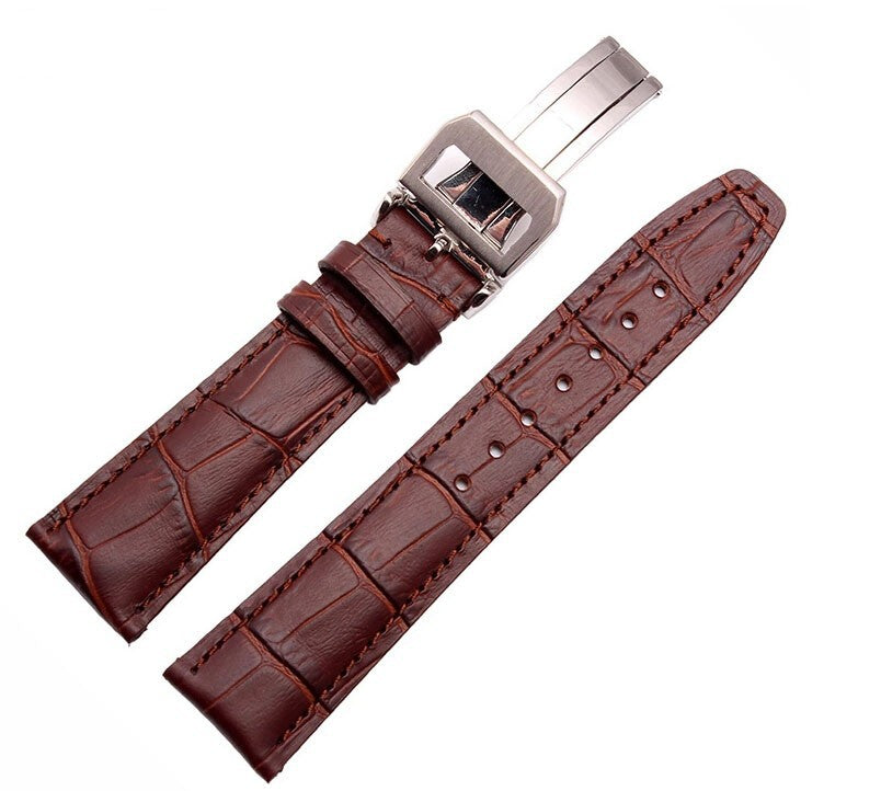 leather watch clasp