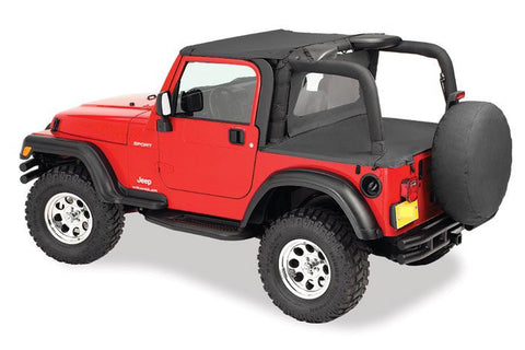 1997-2006 Jeep Wrangler Bikini Top, Windbreaker & Tonneau Cover (color –  Rockriders