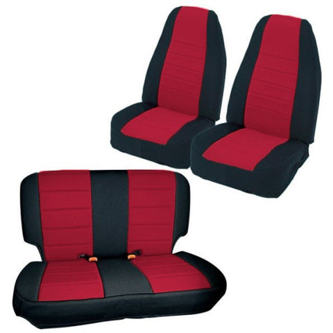 1997-2002 Jeep Wrangler Smittybilt Neoprene Seat Cover Kit (color opti –  Rockriders