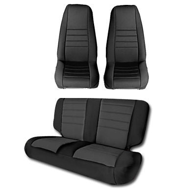 2003-2006 Jeep Wrangler Smittybilt Neoprene Seat Cover Kit (color opti –  Rockriders