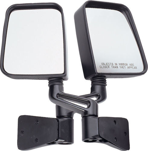 1987-1995 Jeep Wrangler Rough Trail Replacement Full Size Mirrors in B –  Rockriders