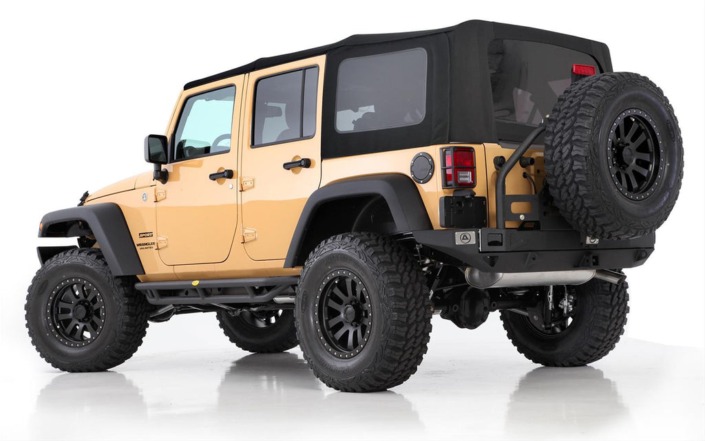 2007-2009 Jeep Wrangler Unlimited Replacement Premium Soft Top with Ti –  Rockriders