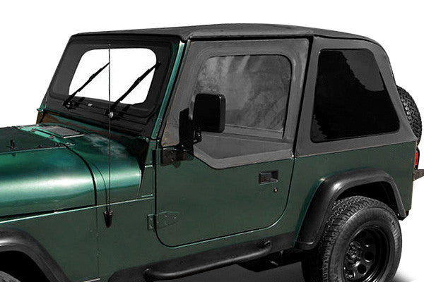 1992-1995 Jeep Wrangler Rampage Trail Top Frameless Bowless with Hardw –  Rockriders
