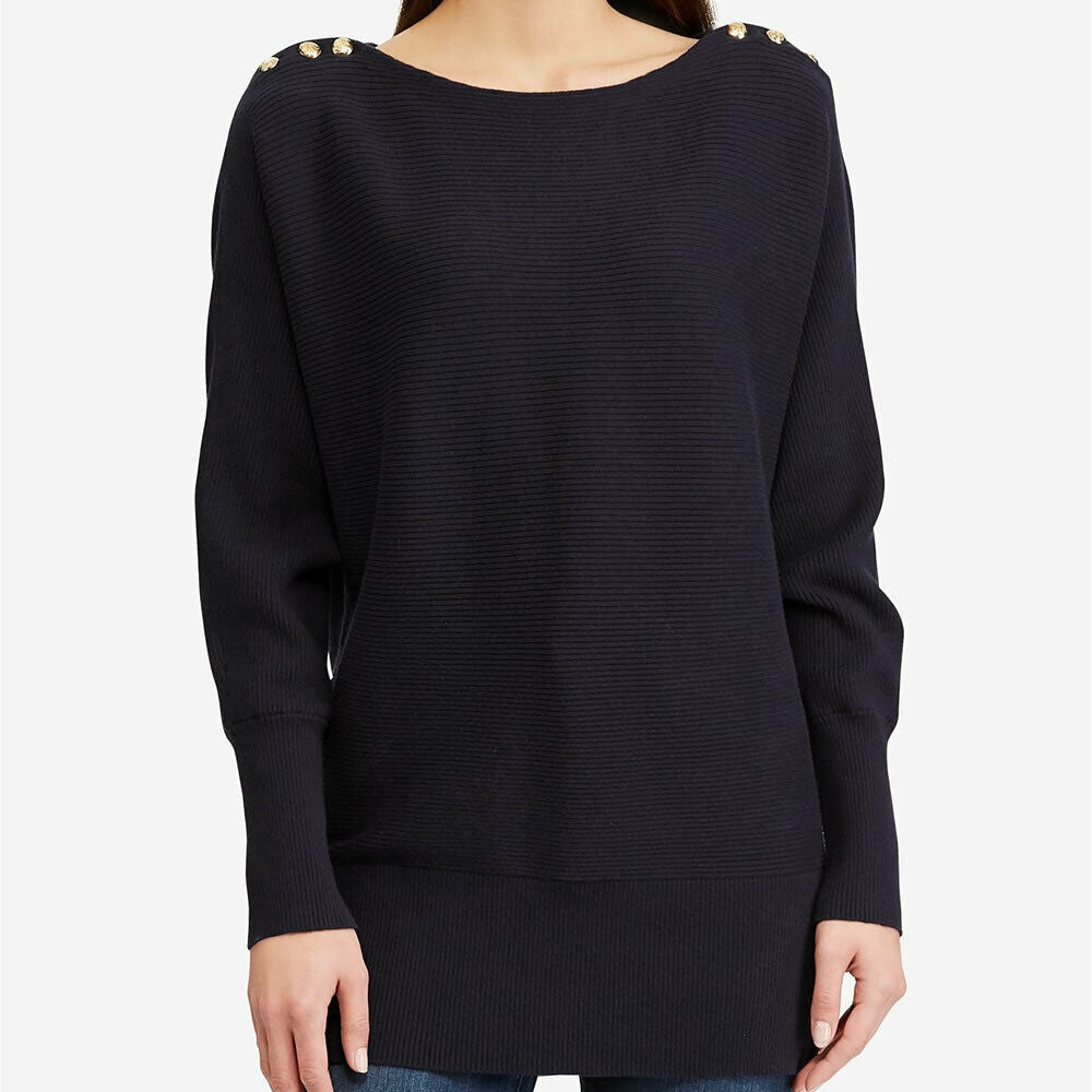 ralph lauren button sweater