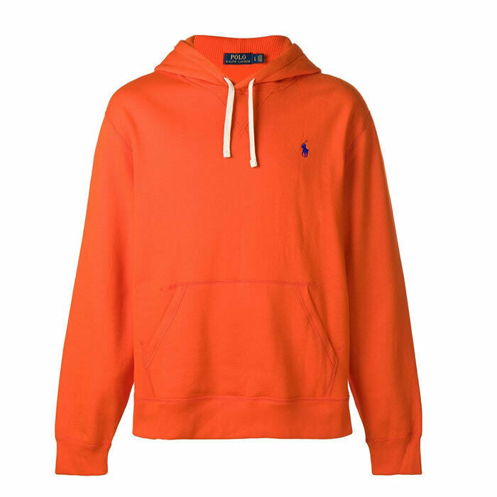 polo ralph lauren orange hoodie