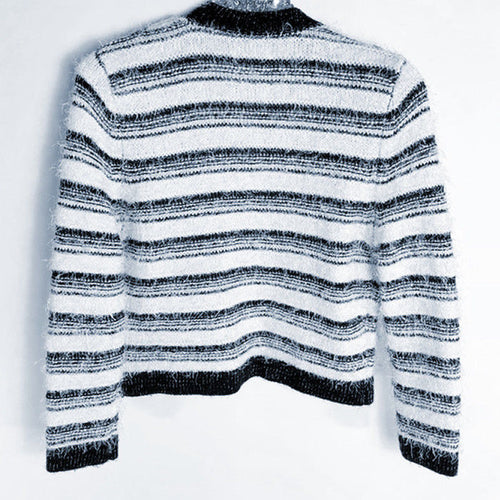 calvin klein fuzzy sweater