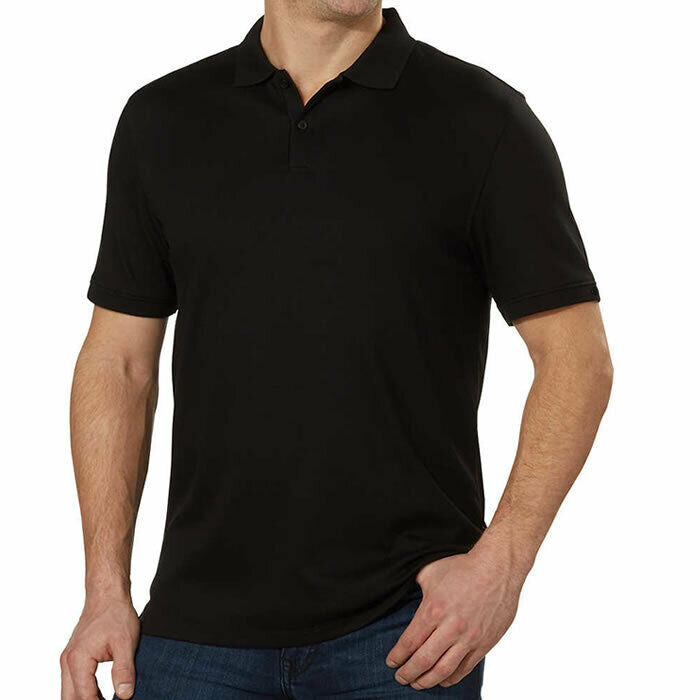 calvin klein men's liquid touch cotton polo shirt