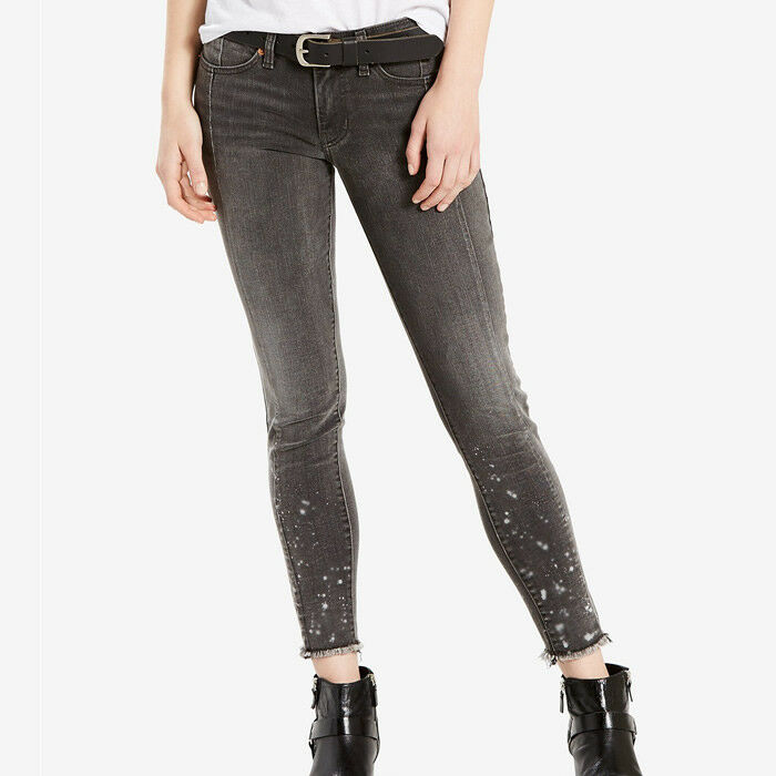 levi black womens jeans