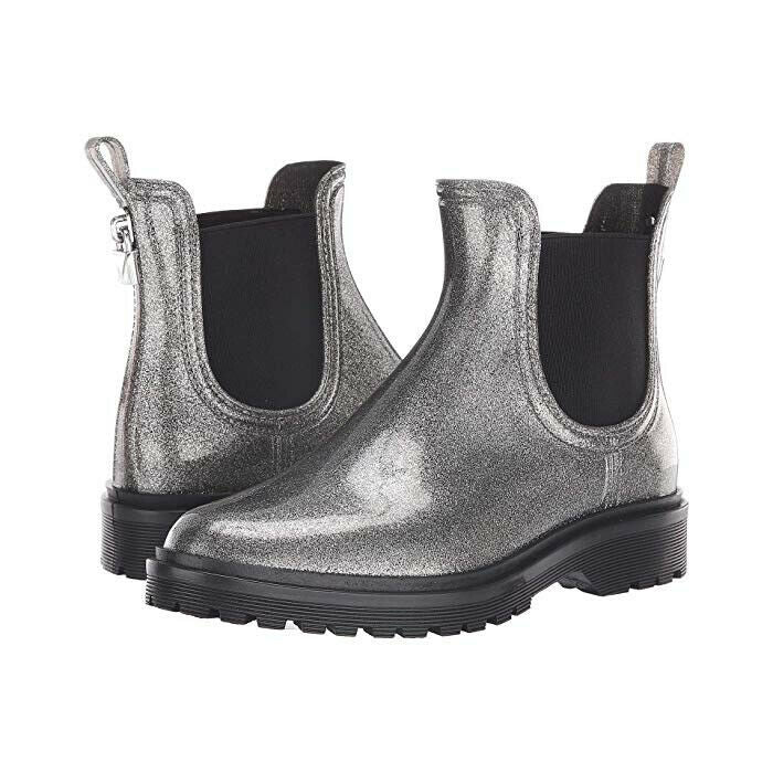 michael kors silver boots