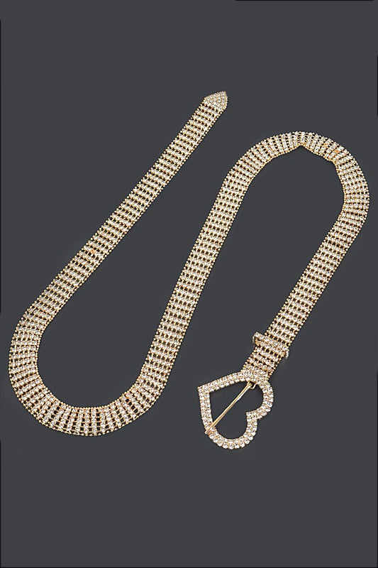 Heart Chain Link Belt