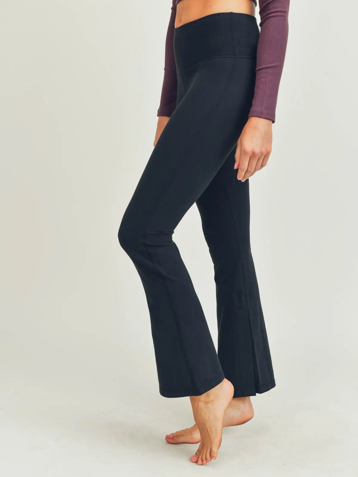 High-Waisted Flare Legging – Libby Story