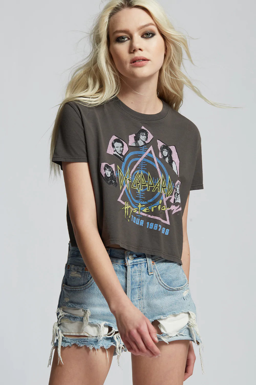 Recycled Karma Def Leppard Hysteria Tee