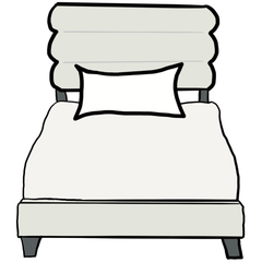 Pillow Size Guide for Twin Beds - Chloe & Olive