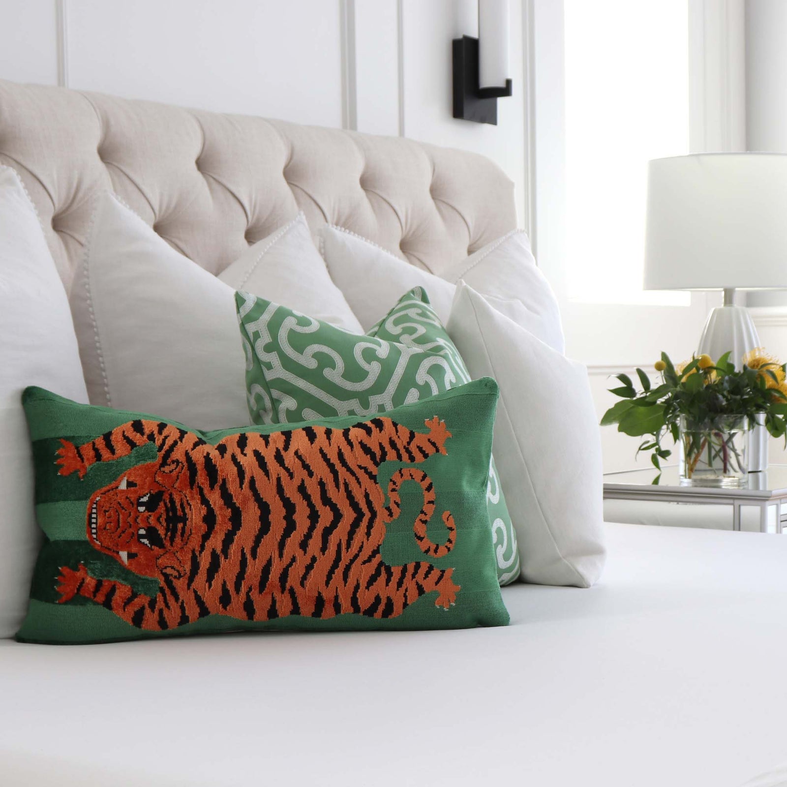 Haniya Geo Decorative Pillow, Lush Decor