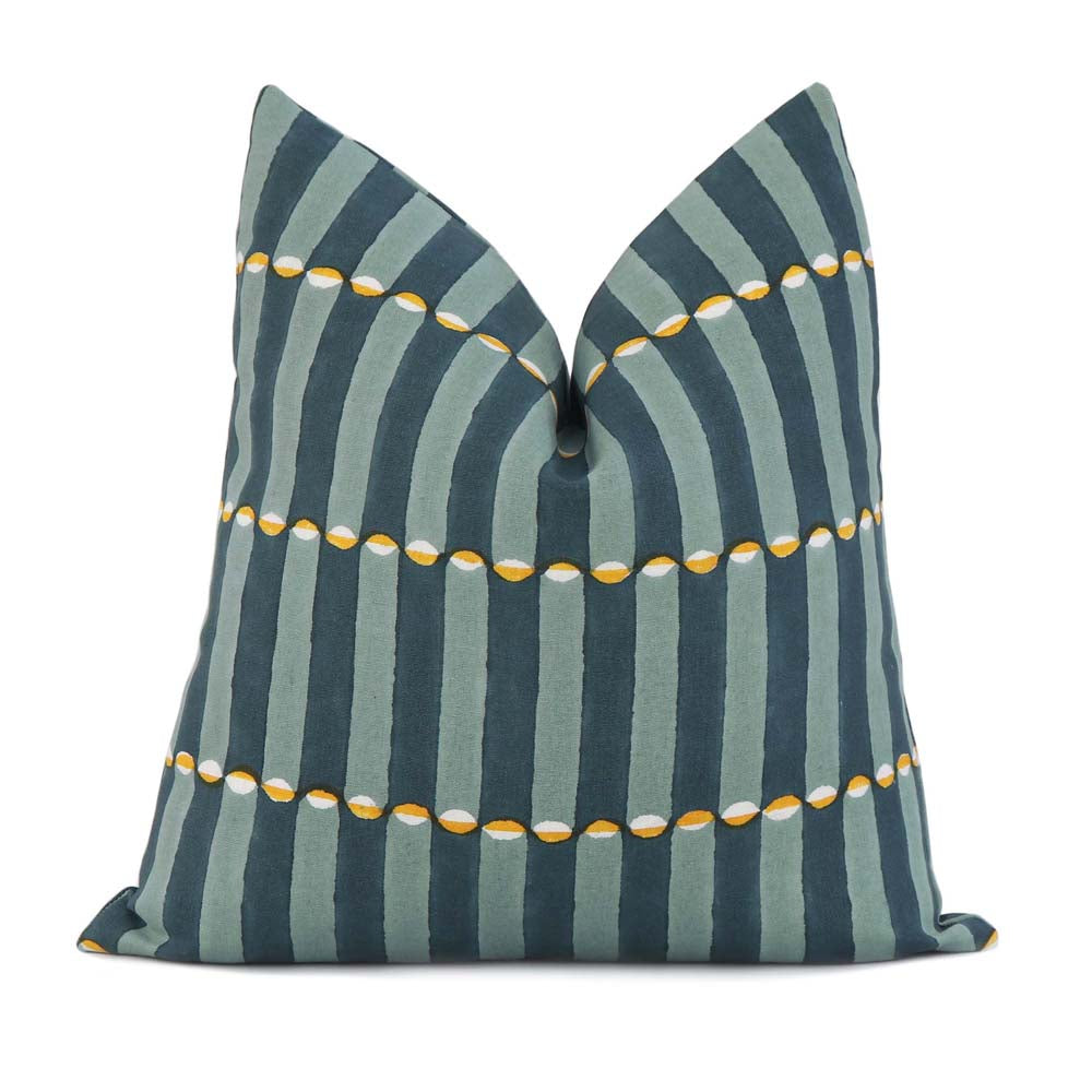 Geometric Print Square Pillow from Lincove