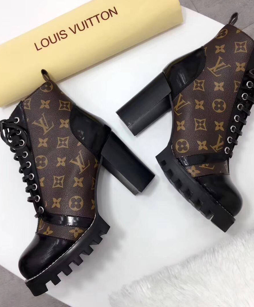 Bota Ankle Boot Star Trail Logo Louis Vuitton – Loja Must Have