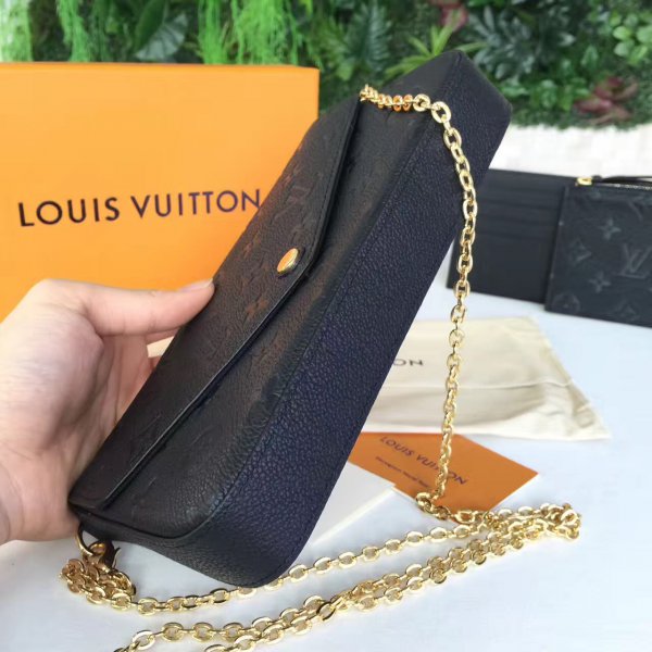 Louis Vuitton LV monogram Felicie shoulder bag - Ella Blu