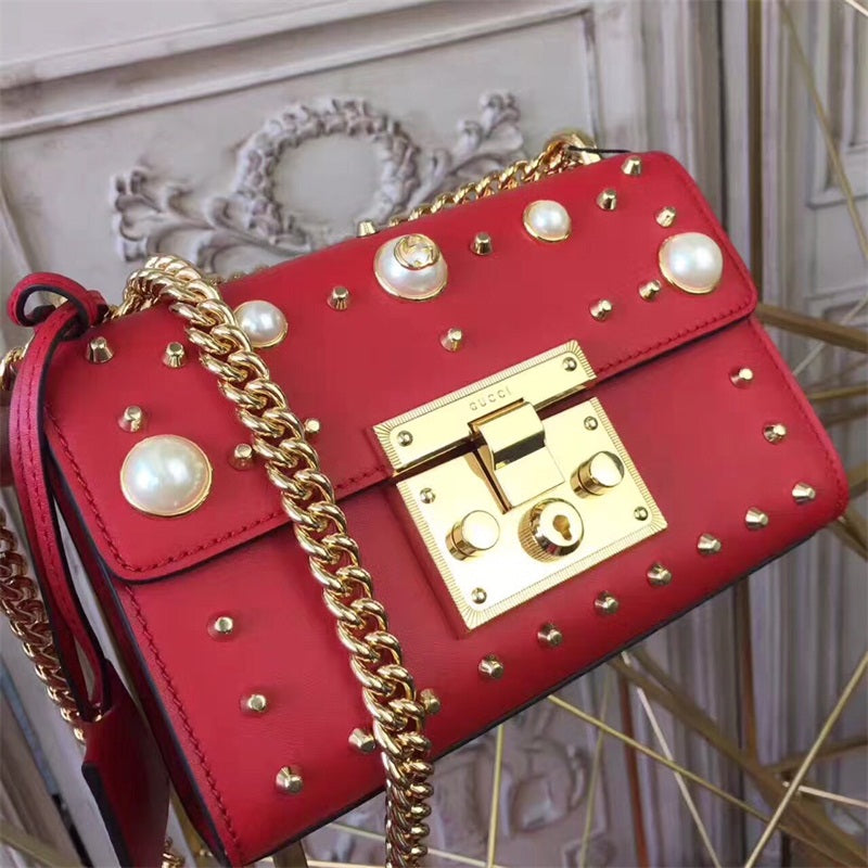 designer studded bolsa