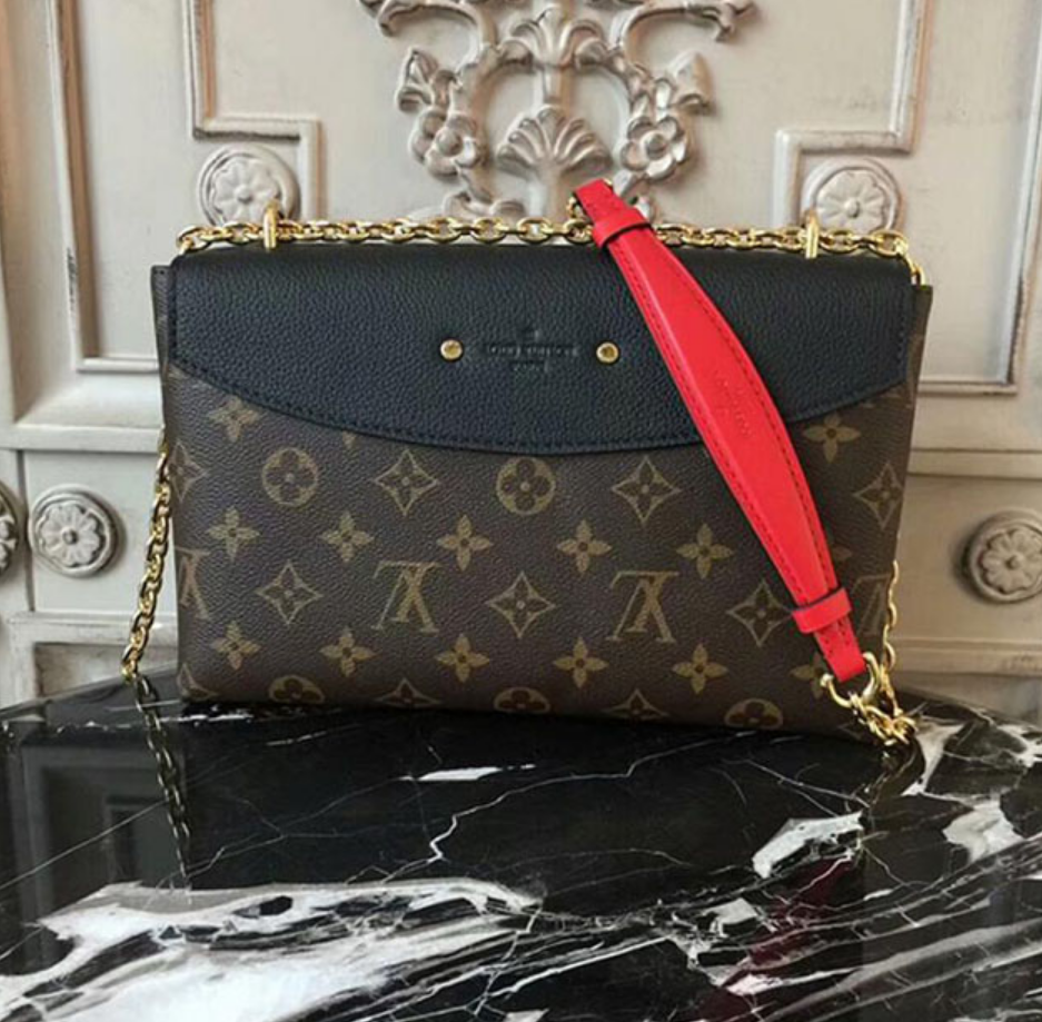 Brown Louis Vuitton Monogram Saint Placide Crossbody Bag