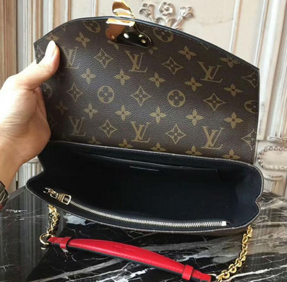 Louis Vuitton Saint Placide Monogram Caramel Chain Bag