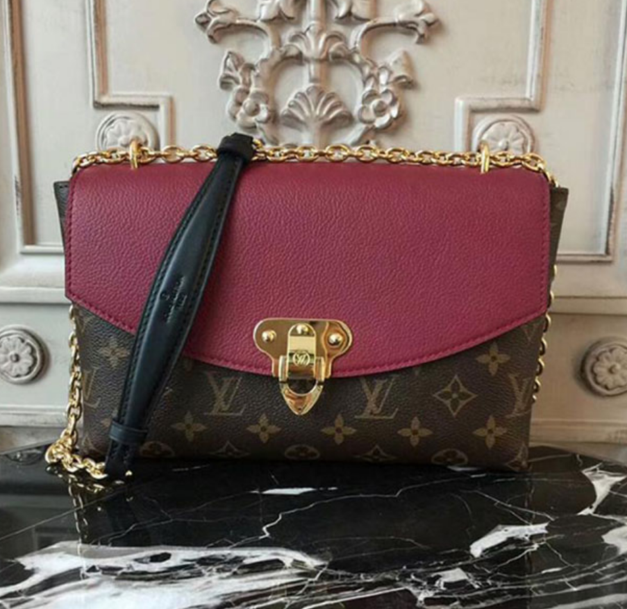 Louis Vuitton Saint Placide Red Cerise Shoulder Bag