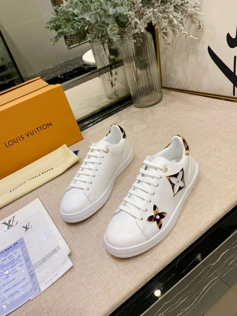 Tênis sneaker Louis Vuitton Front Row Oncinha Jungle Collection – Loja Must Have