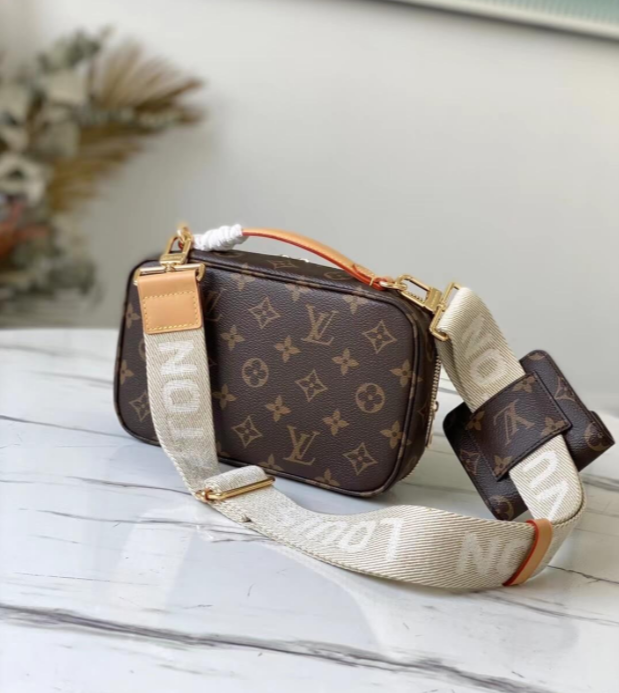 louis vuitton camera bolsa monogram