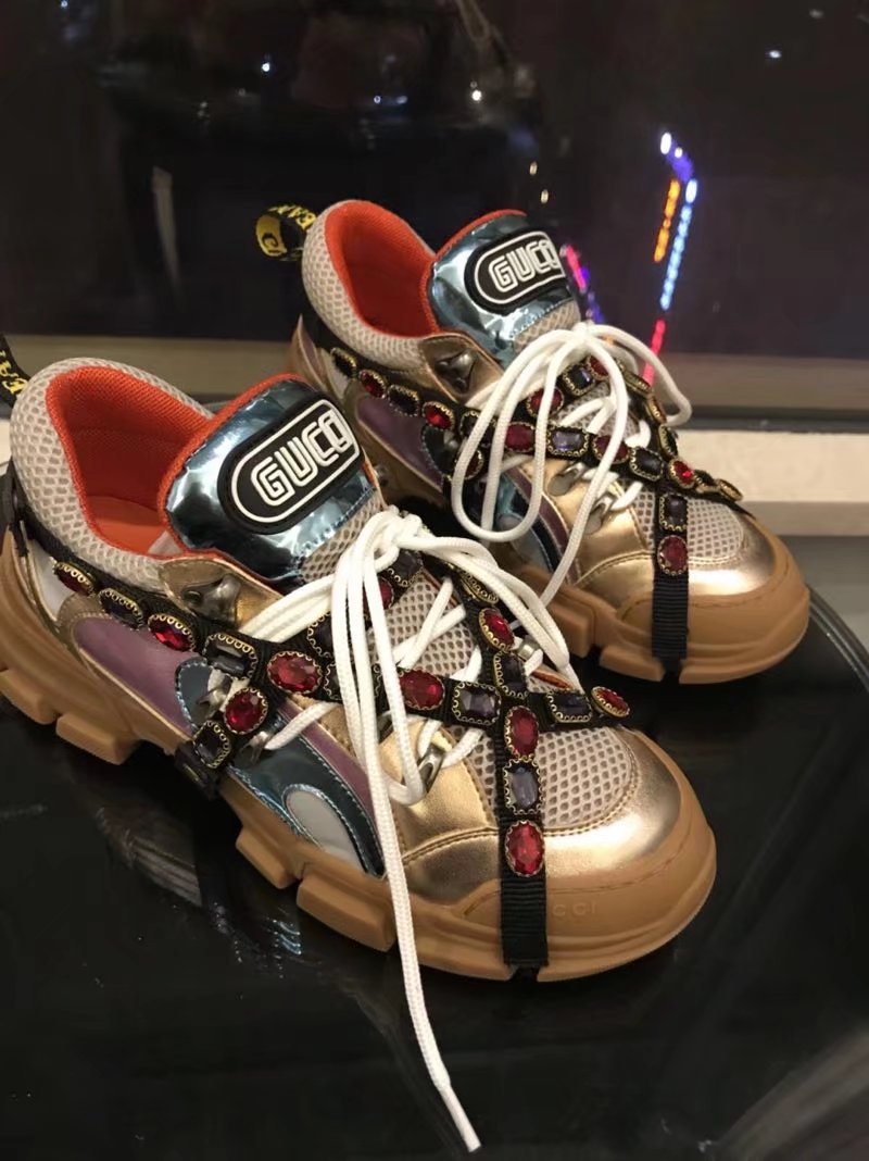 tenis gucci flashtrek