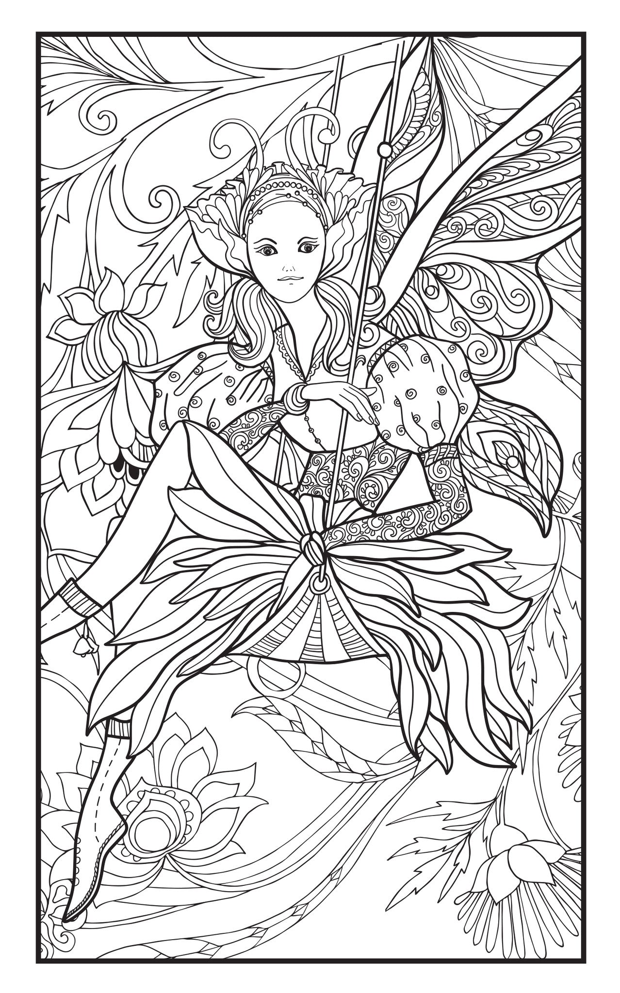 Loudlyeccentric: 35 Enchanted Coloring Books For Adults