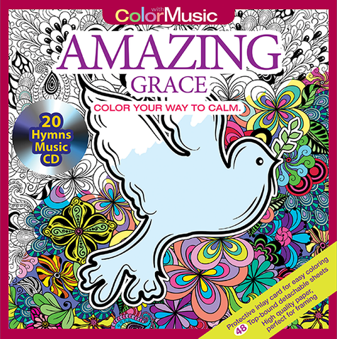 Download Autumn Splendor Adult Coloring Book With Relaxation CD - Color With Music