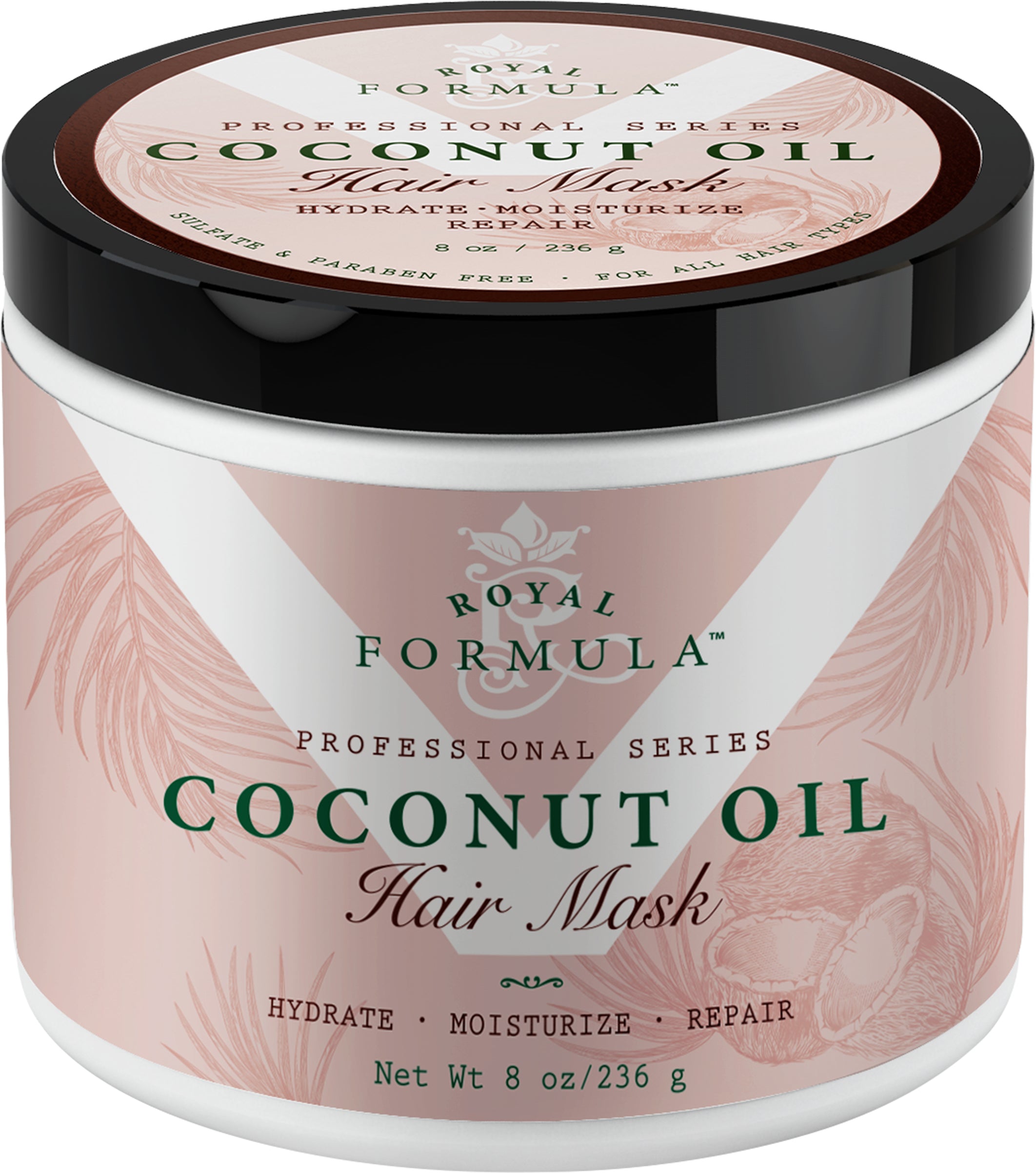 Royal Formula Coconut Oil Hair Mask, 8 fl oz