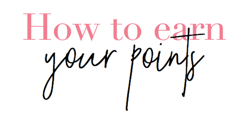 how to earn spoiled mama rewards points