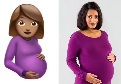 ic:Pregnant Lady Emoji Costume