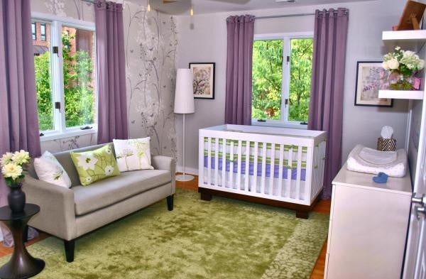 baby-nursery-idea-purple-green-olive