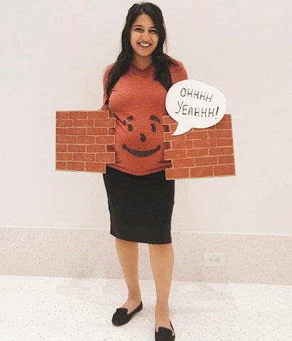 ic:DIY pregnant kool aid halloween costume