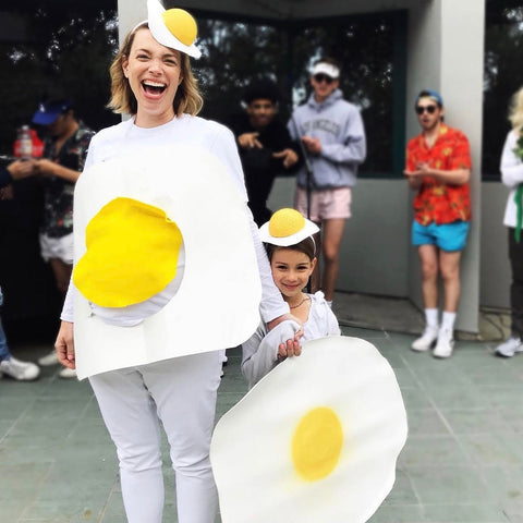 ic:Pregnancy Costume Idea: Sunny-Side-Up Egg