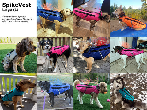 CoyoteVest HawkShield Pad for CoyoteVest or SpikeVest Dog Harness Vest,  Protective Dog Accessories to Shield Your Pet from Raptor, Hawk, Coyote and