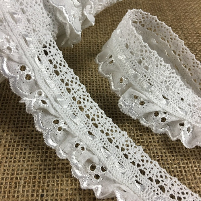 eyelet ribbon trim