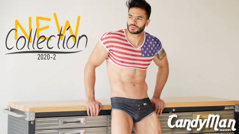 CandyMan men’s underwear is the perfect mix of the art of costume design and stylish, sexy underwear! Slip on any of CandyMan's costume outfits or fun men's under apparel, and you'll want to be seen. Have sultry, silly fun in outfits that include policeman, fireman, superheroes and a few fun seasonal items as well. Candyman fabrics run the gamut, including see-through mesh, metallic fabrics, and even men’s lace underwear. In addition to the Candyman costumes, we also offer a wide selection of sexy men’s underwear styles, including boxer briefs, briefs, thongs, singlets and jockstraps, all designed to be truly unique. This New Collection Is Full Of All The PRIDE You Need To Make This Season Spectacular!