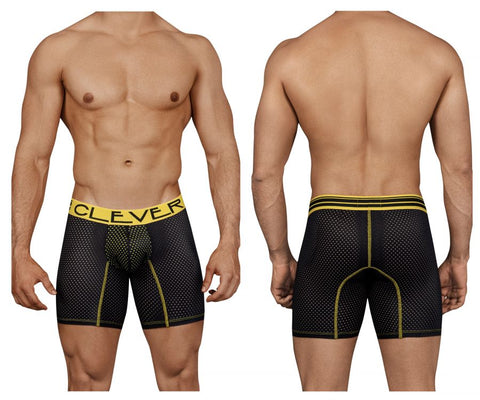 Clever Men's Reborn Boxer Briefs is a must-have for the super active guy. These long legged boxer briefs provide essential support, breathability and protection against rubbing and chafing. Layer under workout wear for enhanced performance, no matter what the sport. Long length for better fit.  Hand made in Colombia - South America with USA and Colombian fabrics. Please refer to size chart to ensure you choose the correct size. Composition: 76% Nylon 24% Elastane Smooth fiber provides support and comfort exactly where needed. Contoured pouch for comfort. Long length boxer. For best long-term appearance retention, avoid high temperature washing or drying. Wash separately from rough items that could damage fibers (zippers, buttons). COVID-19 UPDATE! WE ARE STILL SHIPPING AS USUAL!!! WE WILL UPDATE IF THAT CHANGES! X       Underwear...with an Attitude.   MY CART    0  D.U.A. EXPLORE   NEW   UNDER $15   MEN   WOMEN   WOMEN'S PLUS SIZE   *WHITE PARTY*   *PRIDE*   MOST POPULAR   SHOP BY BRAND   SIZE CHARTS   BLOG   GIFT CARDS   COSMETICS  Clever 0154 Reborn Boxer Briefs Color Black Clever 0154 Reborn Boxer Briefs Color Black Clever 0154 Reborn Boxer Briefs Color Black Clever 0154 Reborn Boxer Briefs Color Black Clever 0154 Reborn Boxer Briefs Color Black Clever 0154 Reborn Boxer Briefs Color Black Clever 0154 Reborn Boxer Briefs Color Black Clever 0154 Reborn Boxer Briefs Color Black Clever 0154 Reborn Boxer Briefs Color Black Clever Clever CLEVER REBORN BOXER BRIEFS COLOR BLACK $34.17  Afterpay available for orders over $35 ⓘ  Size S M L XL Quantity   1   Clever Men's Reborn Boxer Briefs is a must-have for the super active guy. These long legged boxer briefs provide essential support, breathability and protection against rubbing and chafing. Layer under workout wear for enhanced performance, no matter what the sport. Long length for better fit.  Hand made in Colombia - South America with USA and Colombian fabrics. Please refer to size chart to ensure you choose the correct size. Composition: 76% Nylon 24% Elastane Smooth fiber provides support and comfort exactly where needed. Contoured pouch for comfort. Long length boxer. For best long-term appearance retention, avoid high temperature washing or drying. Wash separately from rough items that could damage fibers (zippers, buttons).  Customer Reviews No reviews yetWrite a review    MORE IN THIS COLLECTION Clever 0154 Reborn Boxer Briefs Color Black CLEVER CLEVER TALENT LATIN TRUNKS COLOR DARK BLUE $26.25 Clever 0154 Reborn Boxer Briefs Color Black CLEVER CLEVER INSIDE PIPING BRIEFS COLOR DARK BLUE $26.25 Clever 0154 Reborn Boxer Briefs Color Black CLEVER CLEVER PHENOMENON BRIEFS COLOR DARK BLUE $23.32 Clever 0154 Reborn Boxer Briefs Color Black CLEVER CLEVER SPIRITUAL BOXER BRIEFS COLOR BLACK $22.77 Clever 0154 Reborn Boxer Briefs Color Black CLEVER CLEVER SAFETY THONGS COLOR DARK BLUE $21.30 Clever 0154 Reborn Boxer Briefs Color Black CLEVER CLEVER REBORN BOXER BRIEFS COLOR DARK BLUE $34.17 Clever 0154 Reborn Boxer Briefs Color Black CLEVER CLEVER INDIVIDUAL SWIM BRIEFS COLOR BLACK $42.09 Clever 0154 Reborn Boxer Briefs Color Black CLEVER CLEVER ATTITUDE MESH THONGS COLOR DARK BLUE $22.29 Clever 0154 Reborn Boxer Briefs Color Black CLEVER CLEVER WISDOM TRUNKS COLOR GREEN $25.08 Clever 0154 Reborn Boxer Briefs Color Black CLEVER CLEVER FEEL LATIN TRUNKS COLOR BLACK $25.26 Clever 0154 Reborn Boxer Briefs Color Black CLEVER CLEVER DEEP BRIEFS COLOR WHITE $18.33 Clever 0154 Reborn Boxer Briefs Color Black CLEVER CLEVER FEEL LATIN BRIEFS COLOR BLACK $23.76 Clever 0154 Reborn Boxer Briefs Color Black CLEVER CLEVER SAFETY THONGS COLOR BLACK $21.30 Clever 0154 Reborn Boxer Briefs Color Black CLEVER CLEVER FULLNESS LATIN TRUNKS COLOR BLACK $25.74 Clever 0154 Reborn Boxer Briefs Color Black CLEVER CLEVER CALM BOXER BRIEFS COLOR WHITE $32.67 Clever 0154 Reborn Boxer Briefs Color Black CLEVER CLEVER MISTIC LATIN BRIEFS COLOR GREEN $21.58 Clever 0154 Reborn Boxer Briefs Color Black CLEVER CLEVER CONNECTION BOXER BRIEFS COLOR WHITE $34.17 Clever 0154 Reborn Boxer Briefs Color Black CLEVER CLEVER INSIDE BOXER BRIEFS COLOR DARK BLUE $33.18 Clever 0154 Reborn Boxer Briefs Color Black CLEVER CLEVER DEEP BRIEFS COLOR DARK BLUE $18.33 Clever 0154 Reborn Boxer Briefs Color Black CLEVER CLEVER MISTIC LATIN BRIEFS COLOR CORAL $21.58 Clever 0154 Reborn Boxer Briefs Color Black CLEVER CLEVER FULLNESS BRIEFS COLOR GREEN $22.15 Clever 0154 Reborn Boxer Briefs Color Black CLEVER CLEVER TALENT LATIN BRIEFS COLOR DARK BLUE $27.24 Clever 0154 Reborn Boxer Briefs Color Black CLEVER CLEVER MISTIC BOXER BRIEFS COLOR GREEN $26.82 Clever 0154 Reborn Boxer Briefs Color Black CLEVER CLEVER FULLNESS BRIEFS COLOR BLUE $22.15 Clever 0154 Reborn Boxer Briefs Color Black CLEVER CLEVER DEEP LATIN TRUNKS COLOR DARK BLUE $19.32 Clever 0154 Reborn Boxer Briefs Color Black CLEVER CLEVER WAY SWIM TRUNKS COLOR RED $88.62 Clever 0154 Reborn Boxer Briefs Color Black CLEVER CLEVER DEEP BRIEFS COLOR BLACK $18.33 Clever 0154 Reborn Boxer Briefs Color Black CLEVER CLEVER WISDOM TRUNKS COLOR BLUE $25.08 Clever 0154 Reborn Boxer Briefs Color Black CLEVER CLEVER MISTIC BOXER BRIEFS COLOR CORAL $26.82 Clever 0154 Reborn Boxer Briefs Color Black CLEVER CLEVER WILD SWIM TRUNKS COLOR DARK BLUE $88.62 Clever 0154 Reborn Boxer Briefs Color Black CLEVER CLEVER CONNECTION BOXER BRIEFS COLOR BLACK $34.17 Clever 0154 Reborn Boxer Briefs Color Black CLEVER CLEVER ETHEREAL ATHLETIC PANTS COLOR GRAY $57.13 Clever 0154 Reborn Boxer Briefs Color Black CLEVER CLEVER CALM PIPING BRIEFS COLOR WHITE $27.24 Clever 0154 Reborn Boxer Briefs Color Black CLEVER CLEVER PHENOMENON LATIN TRUNKS COLOR DARK BLUE $27.41 Clever 0154 Reborn Boxer Briefs Color Black CLEVER CLEVER FULLNESS BRIEFS COLOR WHITE $28.23 Clever 0154 Reborn Boxer Briefs Color Black CLEVER CLEVER DEEP JOCKSTRAP COLOR BLACK $20.79 Clever 0154 Reborn Boxer Briefs Color Black CLEVER CLEVER FULLNESS BRIEFS COLOR BLACK $28.23 Clever 0154 Reborn Boxer Briefs Color Black CLEVER CLEVER PHENOMENON LATIN TRUNKS COLOR GRAY $27.41 Clever 0154 Reborn Boxer Briefs Color Black CLEVER CLEVER SPIRITUAL BOXER BRIEFS COLOR WHITE $22.77 Clever 0154 Reborn Boxer Briefs Color Black CLEVER CLEVER FULLNESS LATIN TRUNKS COLOR WHITE $25.74 Clever 0154 Reborn Boxer Briefs Color Black CLEVER CLEVER CALM BOXER BRIEFS COLOR BLACK $32.67 Clever 0154 Reborn Boxer Briefs Color Black CLEVER CLEVER DEEP JOCKSTRAP COLOR DARK BLUE $20.79 Clever 0154 Reborn Boxer Briefs Color Black CLEVER CLEVER DEEP LATIN TRUNKS COLOR WHITE $19.32 Clever 0154 Reborn Boxer Briefs Color Black CLEVER CLEVER PHENOMENON THONGS COLOR GRAY $20.99 Clever 0154 Reborn Boxer Briefs Color Black CLEVER CLEVER PHENOMENON BRIEFS COLOR GRAY $23.32 Clever 0154 Reborn Boxer Briefs Color Black CLEVER CLEVER SPIRITUAL PIPING BRIEFS COLOR WHITE $18.33 Clever 0154 Reborn Boxer Briefs Color Black CLEVER CLEVER DEEP LATIN TRUNKS COLOR BLACK $19.32 Clever 0154 Reborn Boxer Briefs Color Black CLEVER CLEVER WILD SWIM BRIEFS COLOR DARK BLUE $52.47 Clever 0154 Reborn Boxer Briefs Color Black CLEVER CLEVER WAY SWIM BRIEFS COLOR RED $52.47 Back To CLEVER ← Previous Product   Next Product → D.U.A. NAVIGATION Contact Us Gift Cards About Us First Responder Discounts Military Discounts Student Discounts Payment Options Privacy Policy Product Care Returns Shipping Terms of Service MOST VISITED Hot New Items! Most Popular All Collections Men's Brands Women's Brands Last Chance For Him Last Chance For Her Men's Underwear About Us POPULAR PAGES Best Sellers New Arrivals New for Men Men's Underwear Women's Apparel Under $15 for Him Under $15 for Her Size Charts CONNECT Join our Mailing List  Enter Email Address       COPYRIGHT © 2020 D.U.A. • SHOPIFY THEME BY UNDERGROUND MEDIA •  POWERED BY SHOPIFY               Earn Rewards