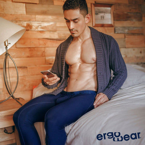 Long Johns are a much needed item in every man's wardrobe.  We can always use more support, coverage and warmth all year round when we lounge or even when we workout...