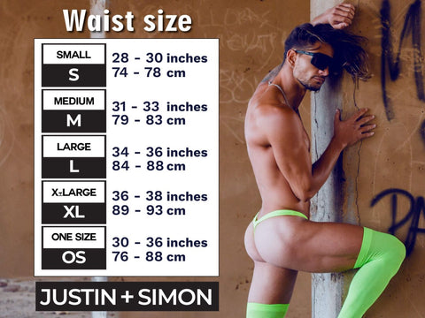 Justin + Simon is a hot new cheeky addition to DownUnder Apparel. Enjoy vibrant colors on barely there looks that capture attention everywhere you go!