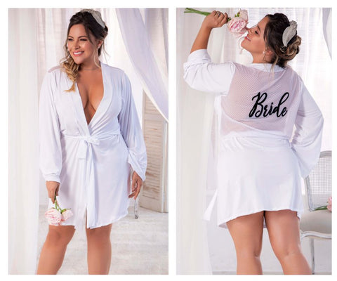 Team up with your bestie on your big day. Bride robe with sheer mesh back, printed design and matching G-string.  Hand made in Colombia - South America with USA and Colombian fabrics. Please refer to size chart to ensure you choose the correct size. Composition: 78% Polyester 22% Elastane. Front opening with tie around waist. Long Sleeves. For best long-term appearance retention, avoid high temperature washing or drying. Wash separately from rough items that could damage fibers (zippers, buttons). COVID-19 UPDATE! WE ARE STILL SHIPPING AS USUAL!!! WE WILL UPDATE IF THAT CHANGES! X       Underwear...with an Attitude.   MY CART    28  D.U.A. EXPLORE   NEW   UNDER $15   MEN   WOMEN   WOMEN'S PLUS SIZE   *WHITE PARTY*   *PRIDE*   MOST POPULAR   SHOP BY BRAND   SIZE CHARTS   BLOG   GIFT CARDS   COSMETICS  Mapale 8359X Bride Robe With Matching G-String Color White Mapale 8359X Bride Robe With Matching G-String Color White Mapale 8359X Bride Robe With Matching G-String Color White Mapale 8359X Bride Robe With Matching G-String Color White Mapale 8359X Bride Robe With Matching G-String Color White Mapale 8359X Bride Robe With Matching G-String Color White Mapale 8359X Bride Robe With Matching G-String Color White Mapale MAPALE X BRIDE ROBE WITH MATCHING G-STRING COLOR WHITE $47.10  or 4 interest-free installments of $11.78 by Afterpay ⓘ  Size 1-2XL 2-3XL Quantity   1   Team up with your bestie on your big day. Bride robe with sheer mesh back, printed design and matching G-string.  Hand made in Colombia - South America with USA and Colombian fabrics. Please refer to size chart to ensure you choose the correct size. Composition: 78% Polyester 22% Elastane. Front opening with tie around waist. Long Sleeves. For best long-term appearance retention, avoid high temperature washing or drying. Wash separately from rough items that could damage fibers (zippers, buttons). Customer Reviews No reviews yetWrite a review    MORE IN THIS COLLECTION Mapale 8359X Bride Robe With Matching G-String Color White MAPALE MAPALE X TWO PIECE SET COLOR BLACK $33.10 Mapale 8359X Bride Robe With Matching G-String Color White MAPALE MAPALE TWO PIECE SET COLOR BLACK $31.90 Mapale 8359X Bride Robe With Matching G-String Color White MAPALE MAPALE X TWO PIECE SET COLOR BLACK $35.10 Mapale 8359X Bride Robe With Matching G-String Color White MAPALE MAPALE X BABYDOLL WITH MATCHING G-STRING COLOR FLORAL PRINT $53.10 Mapale 8359X Bride Robe With Matching G-String Color White MAPALE MAPALE X THREE PIECE GARTER SET COLOR LIGHT PINK $37.10 Mapale 8359X Bride Robe With Matching G-String Color White MAPALE MAPALE ARMY COSTUME OUTFIT COLOR CAMO $29.90 Mapale 8359X Bride Robe With Matching G-String Color White MAPALE MAPALE TEDDY COLOR FLORAL PRINT $33.90 Mapale 8359X Bride Robe With Matching G-String Color White MAPALE MAPALE BABYDOLL WITH MATCHING G-STRING COLOR FLORAL PRINT $45.90 Mapale 8359X Bride Robe With Matching G-String Color White MAPALE MAPALE TWO PIECE SET COLOR FLORAL PRINT $27.90 Mapale 8359X Bride Robe With Matching G-String Color White MAPALE MAPALE THREE PIECE GARTER SET COLOR FLORAL PRINT $37.90 Mapale 8359X Bride Robe With Matching G-String Color White MAPALE MAPALE TWO PIECE SET COLOR FLORAL PRINT $33.90 Mapale 8359X Bride Robe With Matching G-String Color White MAPALE MAPALE TWO PIECE SET COLOR FLORAL PRINT $31.90 Mapale 8359X Bride Robe With Matching G-String Color White MAPALE MAPALE TWO PIECE SET COLOR IVORY-BLUE $35.90 Mapale 8359X Bride Robe With Matching G-String Color White MAPALE MAPALE TWO PIECE SET COLOR IVORY-BLUE $41.90 Mapale 8359X Bride Robe With Matching G-String Color White MAPALE MAPALE THREE PIECE SET COLOR IVORY-BLUE $41.90 Mapale 8359X Bride Robe With Matching G-String Color White MAPALE MAPALE TEDDY COLOR FLORAL PRINT $29.90 Mapale 8359X Bride Robe With Matching G-String Color White MAPALE MAPALE TWO PIECE SET COLOR FLORAL PRINT $23.90 Mapale 8359X Bride Robe With Matching G-String Color White MAPALE MAPALE BABYDOLL WITH MATCHING G-STRING COLOR FLORAL PRINT $47.90 Mapale 8359X Bride Robe With Matching G-String Color White MAPALE MAPALE TWO PIECE SET COLOR NEON PINK $43.90 Mapale 8359X Bride Robe With Matching G-String Color White MAPALE MAPALE CROCHET VEST COLOR NEON PINK $33.90 Mapale 8359X Bride Robe With Matching G-String Color White MAPALE MAPALE TWO PIECE SET COLOR NEON PINK $59.90 Mapale 8359X Bride Robe With Matching G-String Color White MAPALE MAPALE TWO PIECE SET COLOR NEON PINK $43.90 Mapale 8359X Bride Robe With Matching G-String Color White MAPALE MAPALE TWO PIECE SET COLOR NEON GREEN $43.90 Mapale 8359X Bride Robe With Matching G-String Color White MAPALE MAPALE TWO PIECE SET COLOR NEON GREEN $43.90 Mapale 8359X Bride Robe With Matching G-String Color White MAPALE MAPALE X THREE PIECE GARTER SET COLOR ROYAL BLUE $37.10 Mapale 8359X Bride Robe With Matching G-String Color White MAPALE MAPALE X THREE PIECE GARTER SET COLOR BURGUNDY $37.10 Mapale 8359X Bride Robe With Matching G-String Color White MAPALE MAPALE X BODYSUIT COLOR RAINBOW PRINT $33.10 Mapale 8359X Bride Robe With Matching G-String Color White MAPALE MAPALE BODYSUIT COLOR RAINBOW PRINT $25.90 Mapale 8359X Bride Robe With Matching G-String Color White MAPALE MAPALE LION COSTUME OUTFIT COLOR YELLOW $39.90 Mapale 8359X Bride Robe With Matching G-String Color White MAPALE MAPALE NURSE COSTUME OUTFIT COLOR WHITE $33.90 Mapale 8359X Bride Robe With Matching G-String Color White MAPALE MAPALE TWO PIECE SET COLOR WHITE $35.90 Mapale 8359X Bride Robe With Matching G-String Color White MAPALE MAPALE TWO PIECE SET COLOR WHITE $29.90 Mapale 8359X Bride Robe With Matching G-String Color White MAPALE MAPALE FOUR PIECE SET COLOR WHITE $43.90 Mapale 8359X Bride Robe With Matching G-String Color White MAPALE MAPALE TWO PIECE SET COLOR WHITE $29.90 Mapale 8359X Bride Robe With Matching G-String Color White MAPALE MAPALE TWO PIECE SET COLOR WHITE $29.90 Mapale 8359X Bride Robe With Matching G-String Color White MAPALE MAPALE TEDDY COLOR WHITE $43.90 Mapale 8359X Bride Robe With Matching G-String Color White MAPALE MAPALE TWO PIECE SET COLOR WHITE $33.90 Mapale 8359X Bride Robe With Matching G-String Color White MAPALE MAPALE X TEDDY COLOR RED $35.10 Mapale 8359X Bride Robe With Matching G-String Color White MAPALE MAPALE BABYDOLL WITH MATCHING G-STRING COLOR RED $31.90 Mapale 8359X Bride Robe With Matching G-String Color White MAPALE MAPALE VAMPIRE COSTUME OUTFIT COLOR MULTI-COLORED $47.90 Mapale 8359X Bride Robe With Matching G-String Color White MAPALE MAPALE TWO PIECE SET COLOR IVORY $35.90 Mapale 8359X Bride Robe With Matching G-String Color White MAPALE MAPALE BODYSUIT COLOR IVORY $29.90 Mapale 8359X Bride Robe With Matching G-String Color White MAPALE MAPALE X BODYSUIT COLOR GRAY $35.10 Mapale 8359X Bride Robe With Matching G-String Color White MAPALE MAPALE X BODYSUIT COLOR GRAY $45.10 Mapale 8359X Bride Robe With Matching G-String Color White MAPALE MAPALE X TEDDY COLOR GRAY $39.10 Mapale 8359X Bride Robe With Matching G-String Color White MAPALE MAPALE X TEDDY COLOR GRAY $37.10 Mapale 8359X Bride Robe With Matching G-String Color White MAPALE MAPALE SEXY MOUSE COSTUME OUTFIT COLOR GRAY $35.90 Mapale 8359X Bride Robe With Matching G-String Color White MAPALE MAPALE TWO PIECE SET COLOR GRAY $27.90 Mapale 8359X Bride Robe With Matching G-String Color White MAPALE MAPALE TWO PIECE SET COLOR GRAY $29.90 Back To Mapale ← Previous Product   Next Product → Powered by 0.0 star rating  WRITE A REVIEW      BE THE FIRST TO WRITE A REVIEW D.U.A. NAVIGATION Contact Us Gift Cards About Us First Responder Discounts Military Discounts Student Discounts Payment Options Privacy Policy Product Care Returns Shipping Terms of Service MOST VISITED Hot New Items! Most Popular All Collections Men's Brands Women's Brands Last Chance For Him Last Chance For Her Men's Underwear About Us POPULAR PAGES Best Sellers New Arrivals New for Men Men's Underwear Women's Apparel Under $15 for Him Under $15 for Her Size Charts CONNECT Join our Mailing List  Enter Email Address       COPYRIGHT © 2020 D.U.A. • SHOPIFY THEME BY UNDERGROUND MEDIA •  POWERED BY SHOPIFY               Earn Rewards